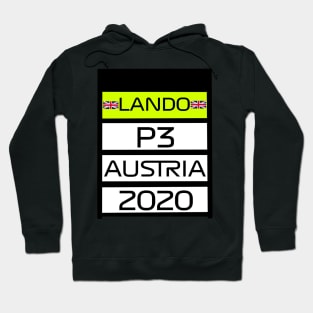 Lando Norris - P3 Austria 2020 Pit Board Hoodie